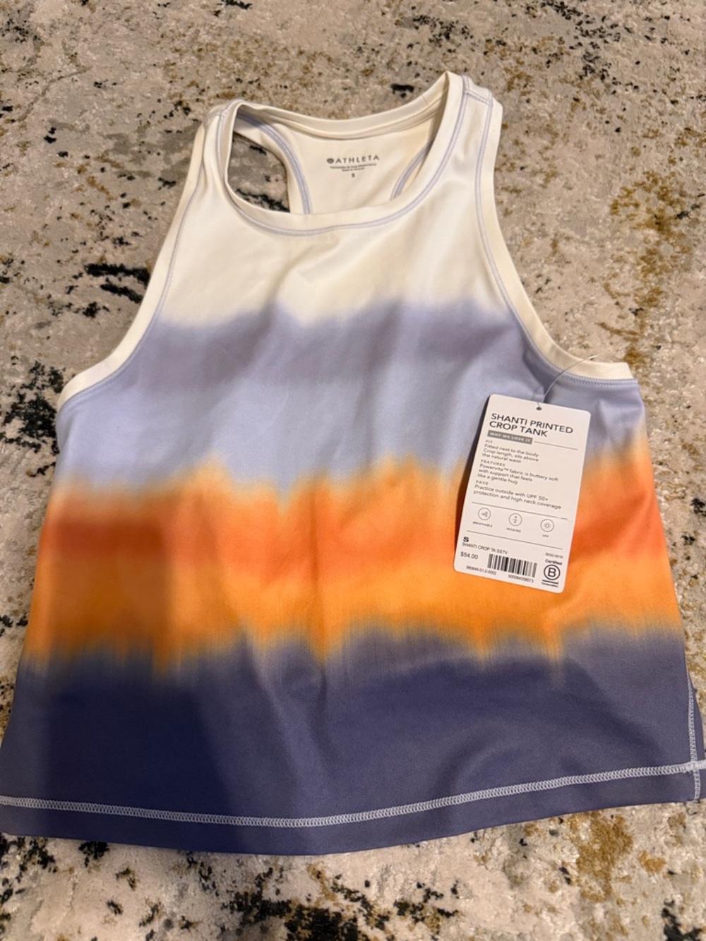 Athleta Shanti Crop Tank